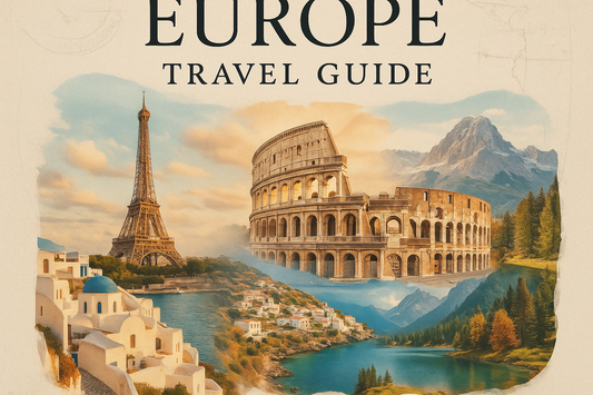 Europe Travel Guide Cover Option 3